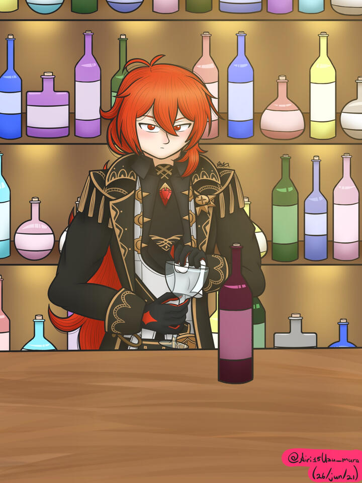 Diluc Genshin Impact